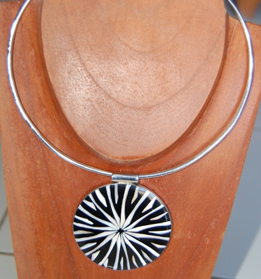 pendants shell receine with stainless