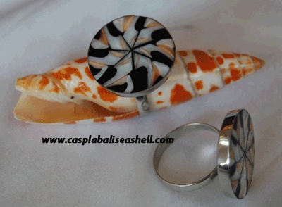 shell ring from bali