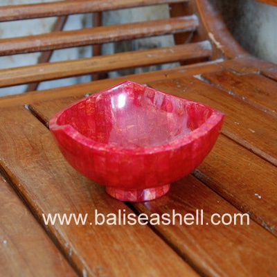 rectagonal bowl art crafts inlay