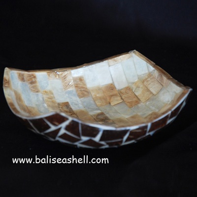 shell bowl crafts and handicrafts mix color
