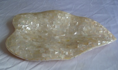 mother of pearl bowl art