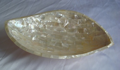 bowl made from mother of pearl