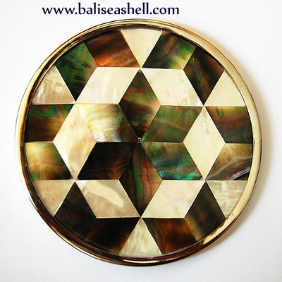 shell glassware crafts indonesia