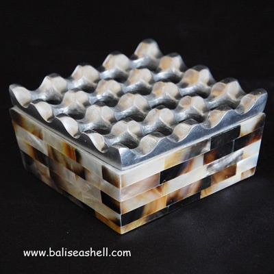 shell dish art pearl shell