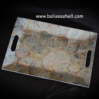 shell abalone trey art crafts