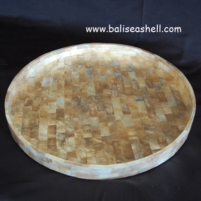 seashell disc art crafts inlay