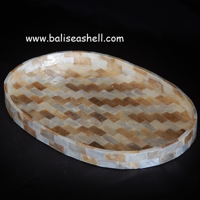 shell trey art mosaic crafts