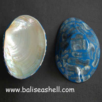 shell disc art crafts gifts indonesia