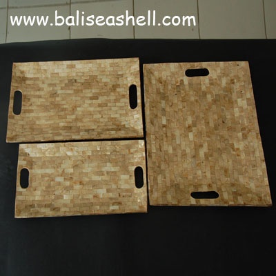 set trey from capis shell in 3 size