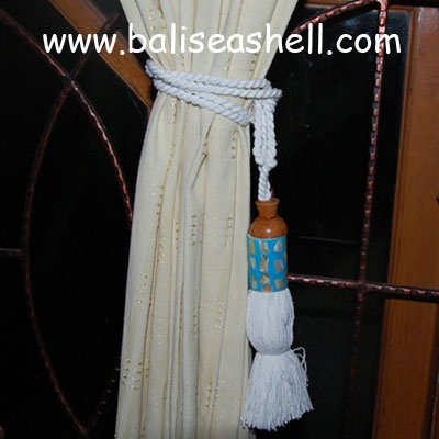 seashell mosaic art crafts tessel curtain