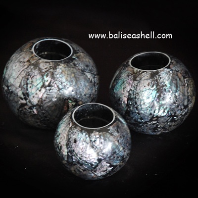 lamp holder mosaic abalone