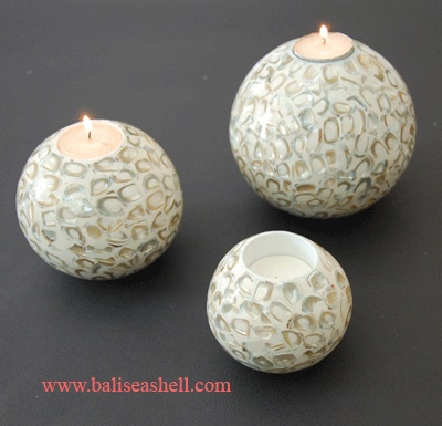 shell candle box from textus shell mosaic