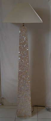 mother of pearl shell lamp lighting