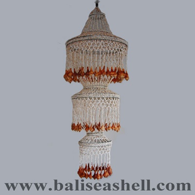 shell lamp decor chimes art natural