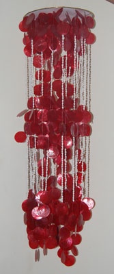 shell capiz wind chimes