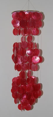 capiz wind chimes bali