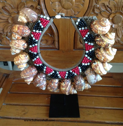 turbo shell necklace art inlay