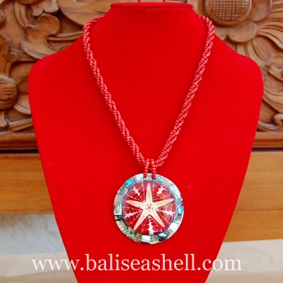 seashell neklace art pendants
