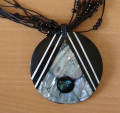 mosaic necklace