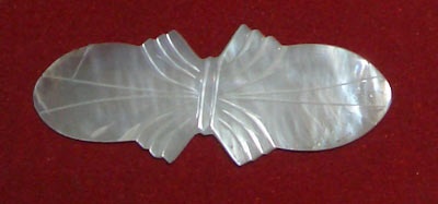 Mother of pearl hairclip flower