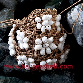 Belt White Shell from Indonesia