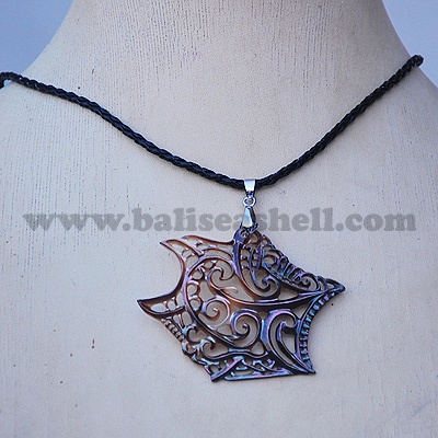 shell carving craft jewelry