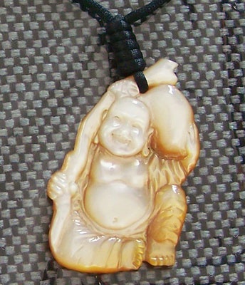 shell carving from mother of pearl