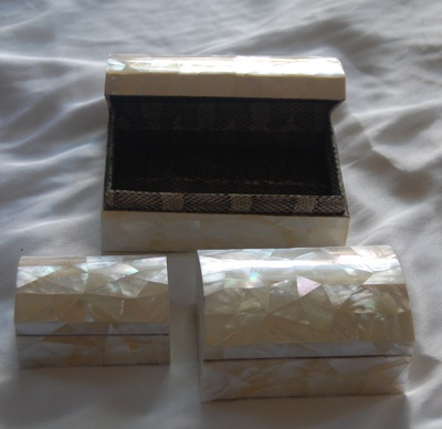 box set mother of pearl pure