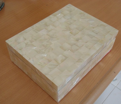 jewel box white mother of pearl