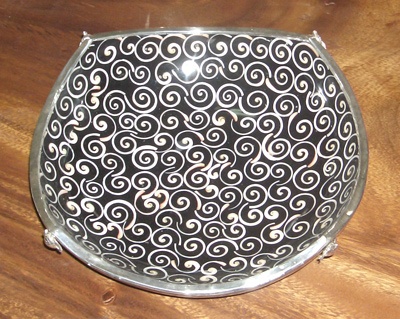 Batik rectagonal bowl