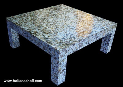 mosaic table mosaic art luxury shell