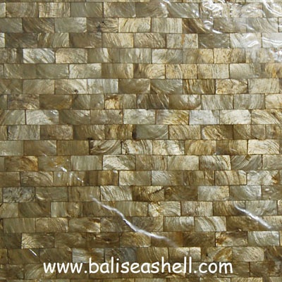 seashell tiles crafts art from capis shell