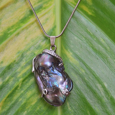 natural pearl shape jewelry