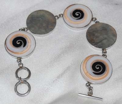 shell brecelet art indonesia stainless