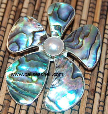 Shell Paua Pendants