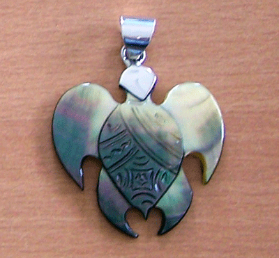 Mother Of Pearl Pendants Silver