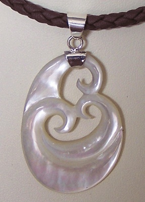 Shell Silver With Pendants