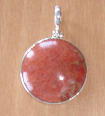 Red Coral Pendant Antyq